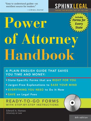 cover image of Power of Attorney Handbook, 6th Edition